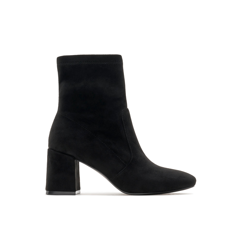 Yellow Shoes | Womens-Light Boots-Dress-Low Shaft & Med Heel | BETHANIE | 