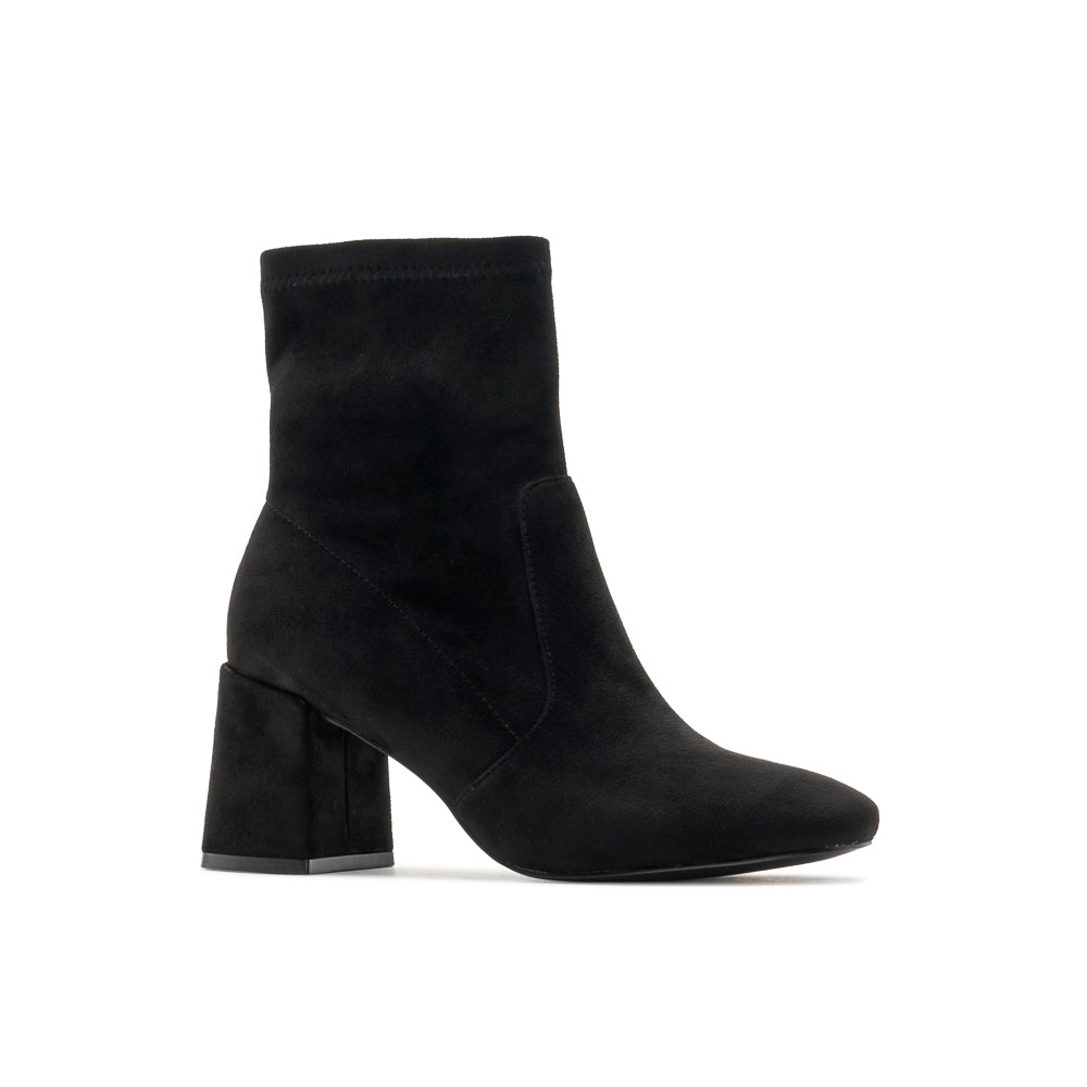 Yellow Shoes | Womens-Light Boots-Dress-Low Shaft & Med Heel | BETHANIE | 