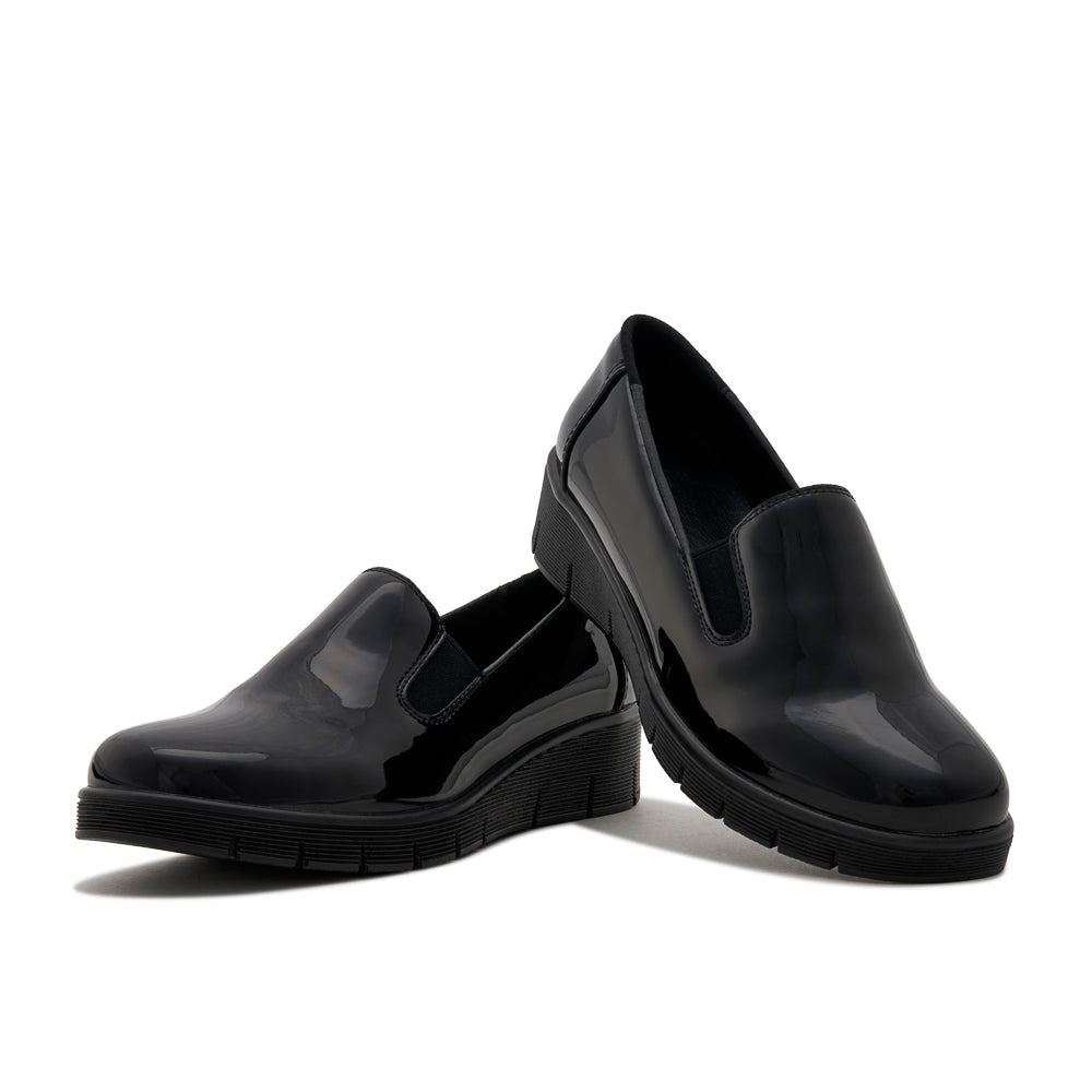 Yellow Shoes | Womens-Shoes-Comfort-Wedge-Low | BEVERLY | 