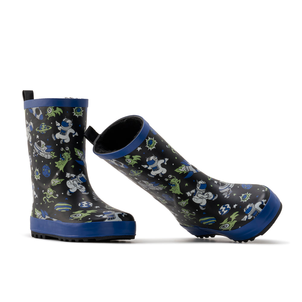 Yellow Shoes | Toddler-Boy-Rainwear-Lined Boot-Lined Boot | ESPACE | 