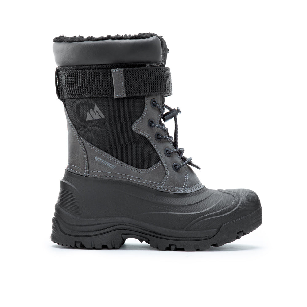 Yukon Mens Black Waterproof Walking Boots YUKON - Main Image