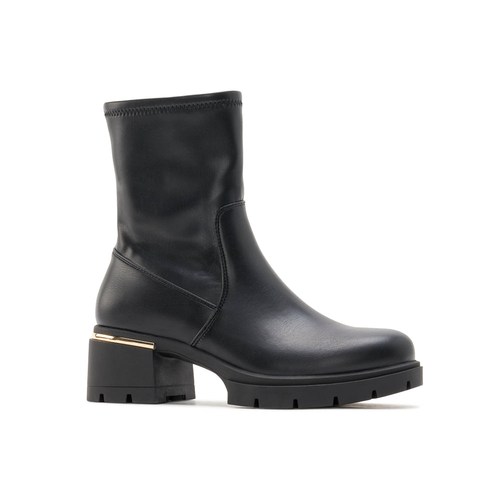Yellow Shoes | Womens-Light Boots-Casual-Med Shaft & Med Heel | WAYDE | 