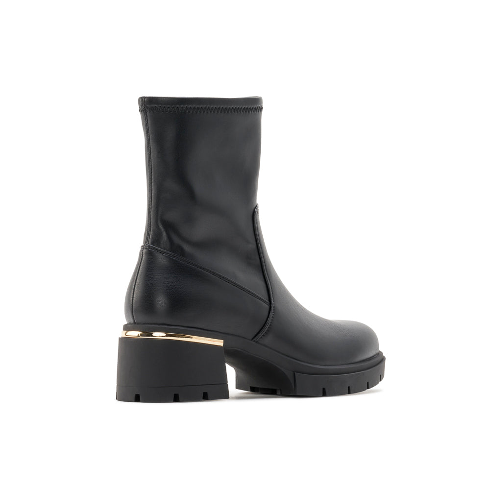 Yellow Shoes | Womens-Light Boots-Casual-Med Shaft & Med Heel | WAYDE | 