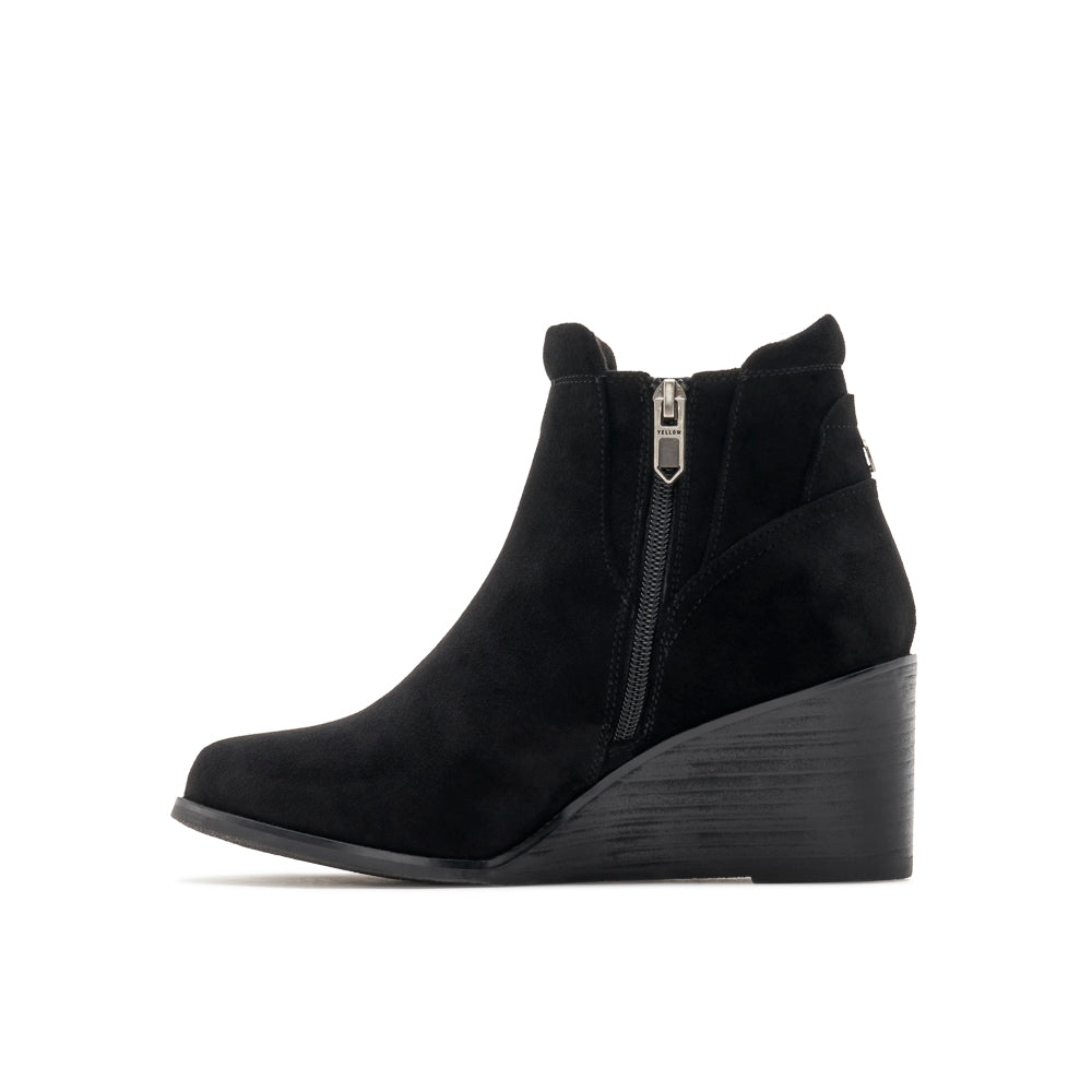 Yellow Shoes | Womens-Light Boots-Casual-Low Shaft & Med Wedge | TESSA | 