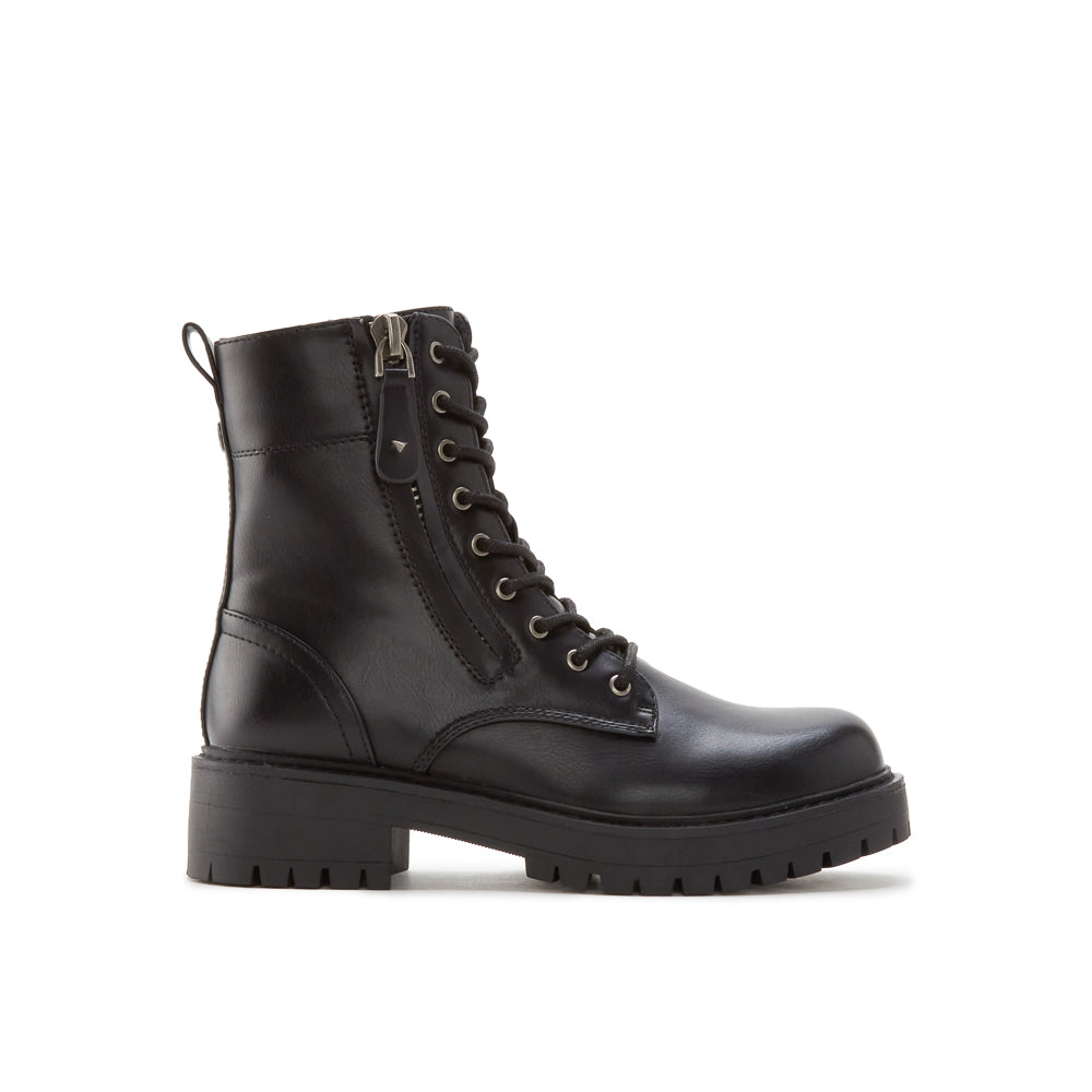 Yellow Shoes | Womens-Light Boots-Casual-Med Shaft & Low Heel | LODGING | 