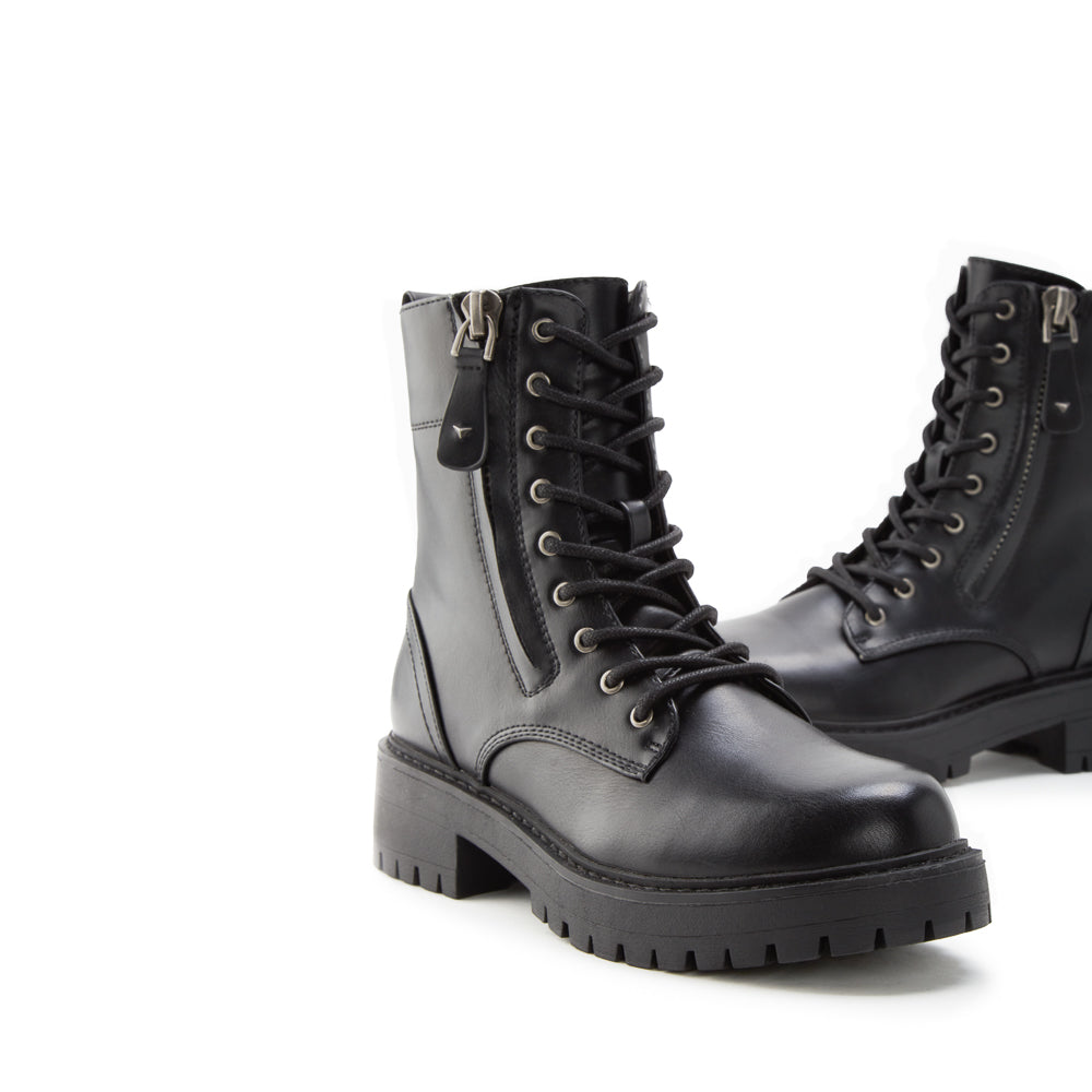 Yellow Shoes | Womens-Light Boots-Casual-Med Shaft & Low Heel | LODGING | 