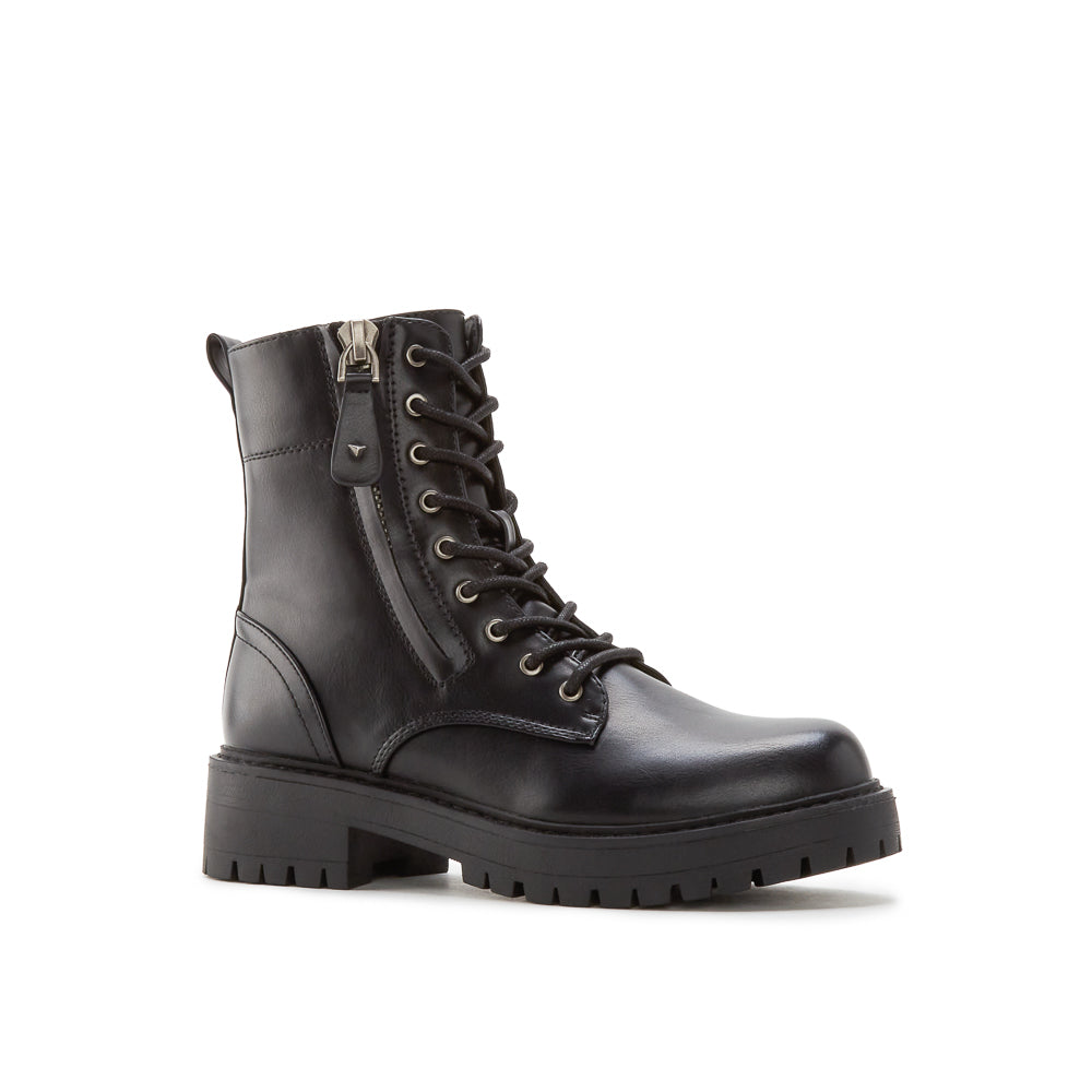 Yellow Shoes | Womens-Light Boots-Casual-Med Shaft & Low Heel | LODGING | 
