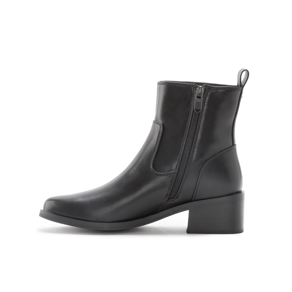 Yellow Shoes | Womens-Light Boots-Casual-Low Shaft & Med Heel | PERKINS | 