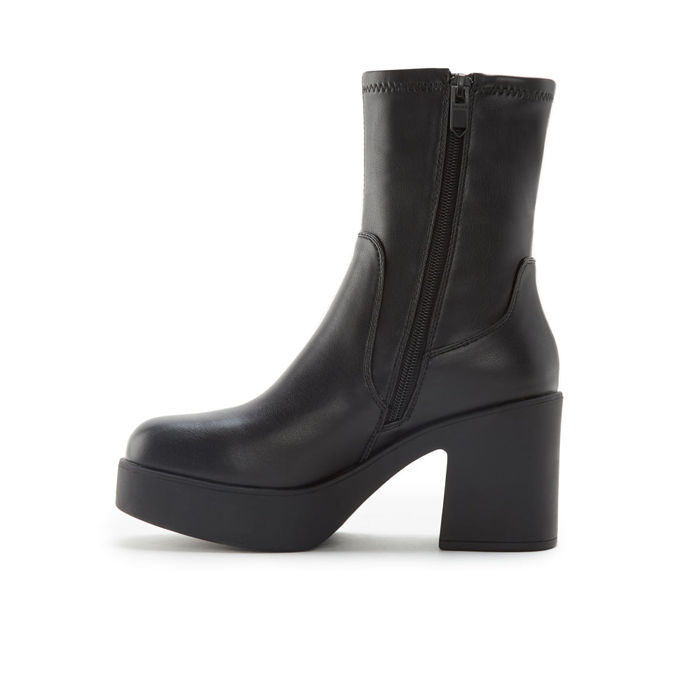 Yellow Shoes | Womens-Light Boots-Dress-Med Shaft & Med Heel | NELLIE | 