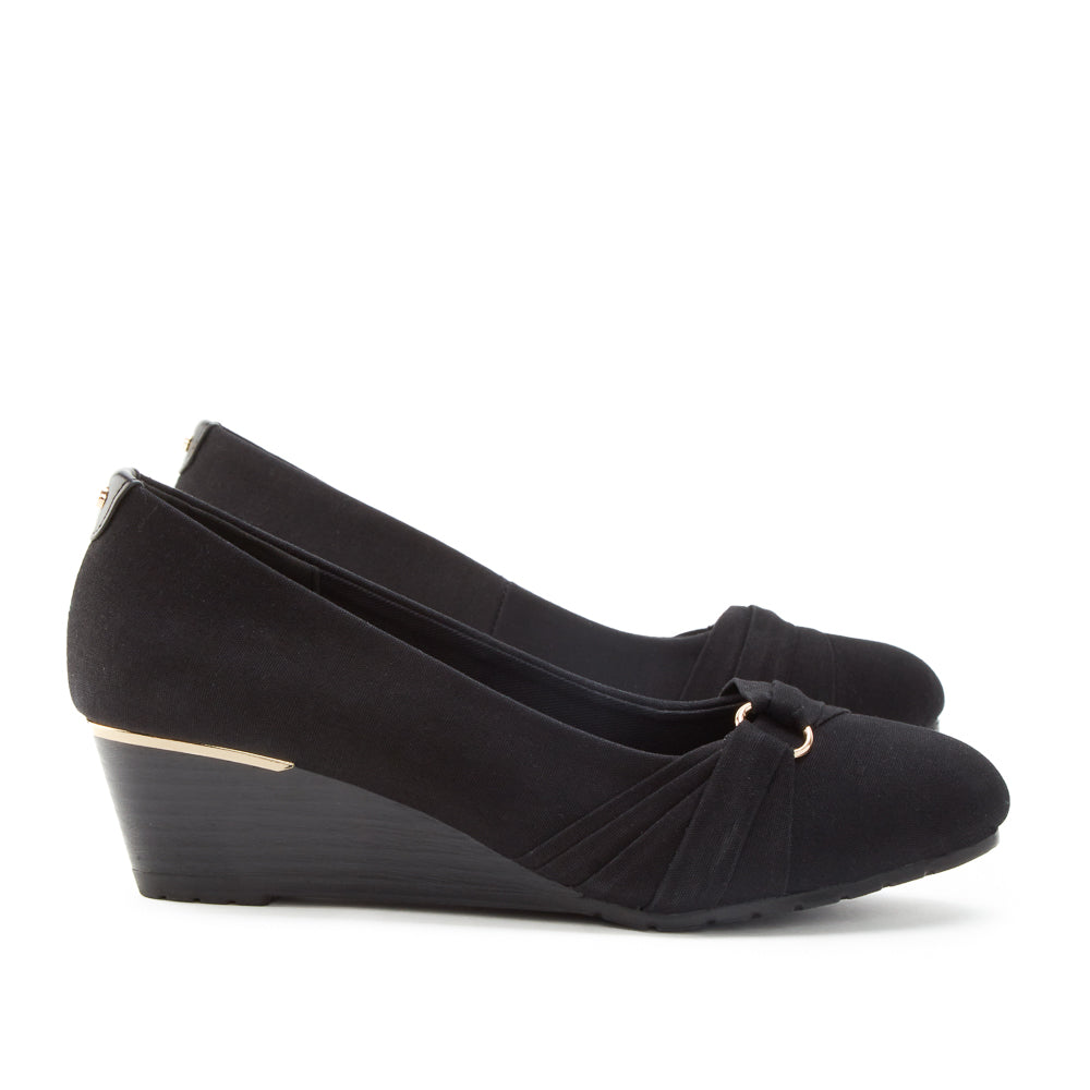 Yellow Shoes | Womens-Shoes-Dress-Wedge-Low | SIMONE | 