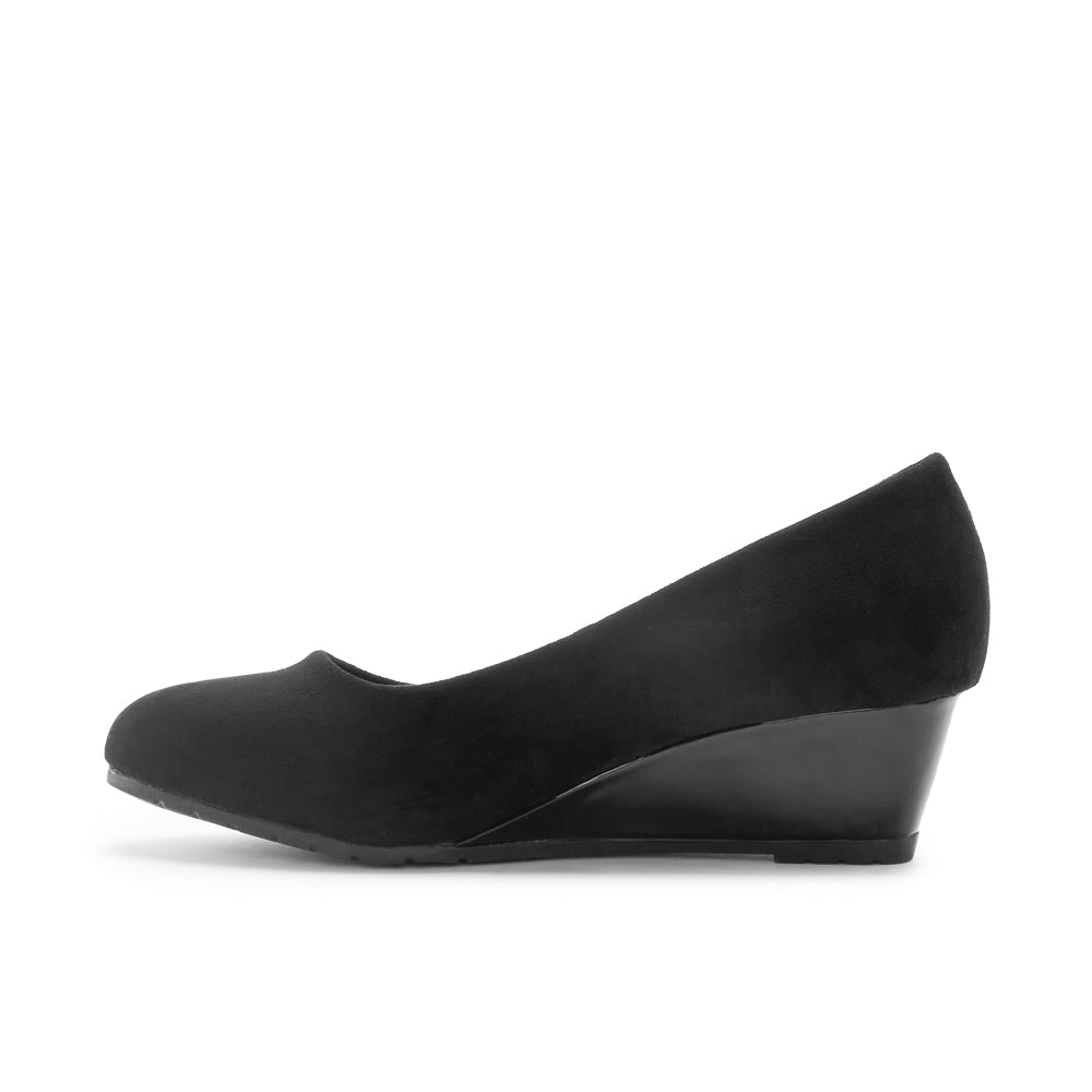Yellow Shoes | Womens-Shoes-Dress-Wedge-Low | SATIN | 