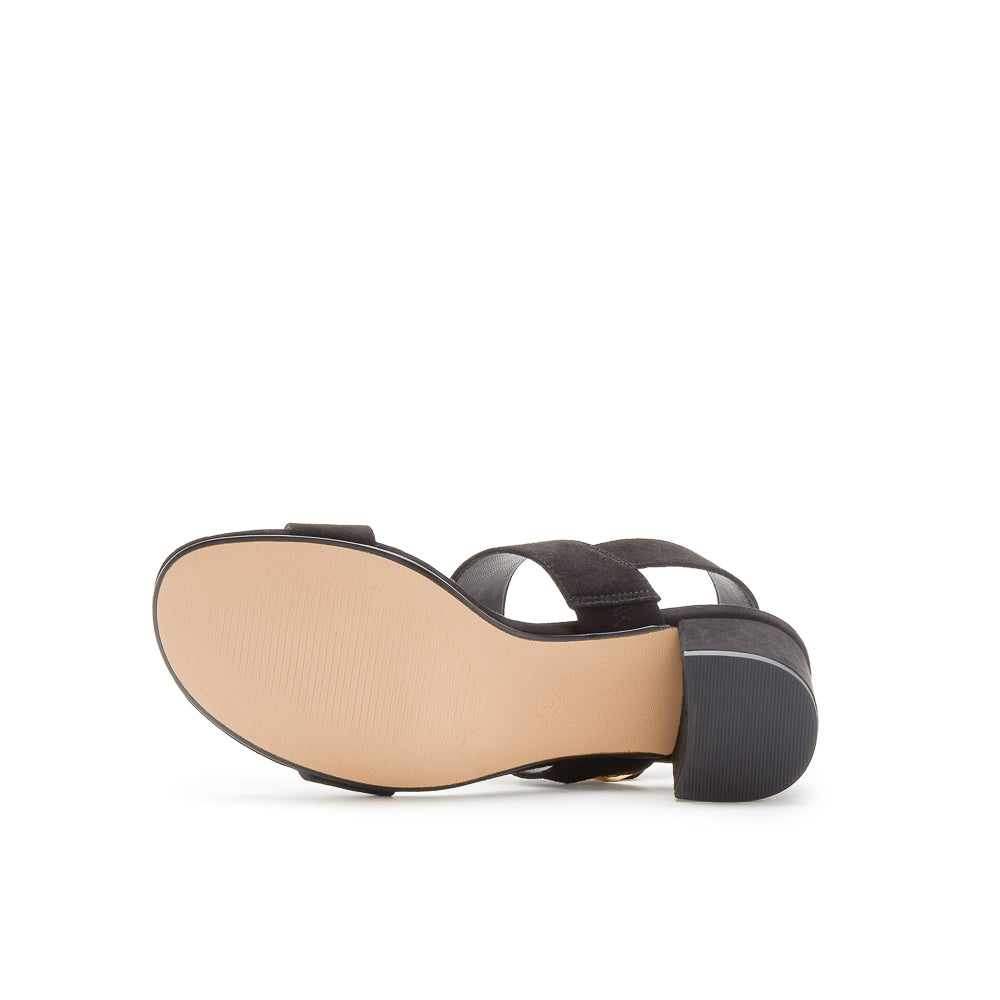 Yellow Shoes | Womens-Sandals-Dress-Med Heel/Ankle strap | VESTA II | 