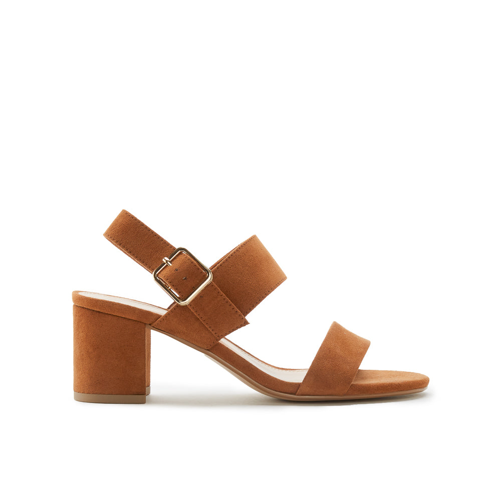 Yellow Shoes | Womens-Sandals-Dress-Med Heel/Ankle strap | VESTA II | 