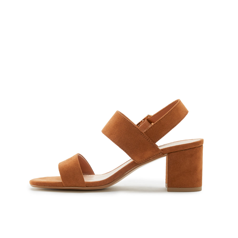 Yellow Shoes | Womens-Sandals-Dress-Med Heel/Ankle strap | VESTA II | 