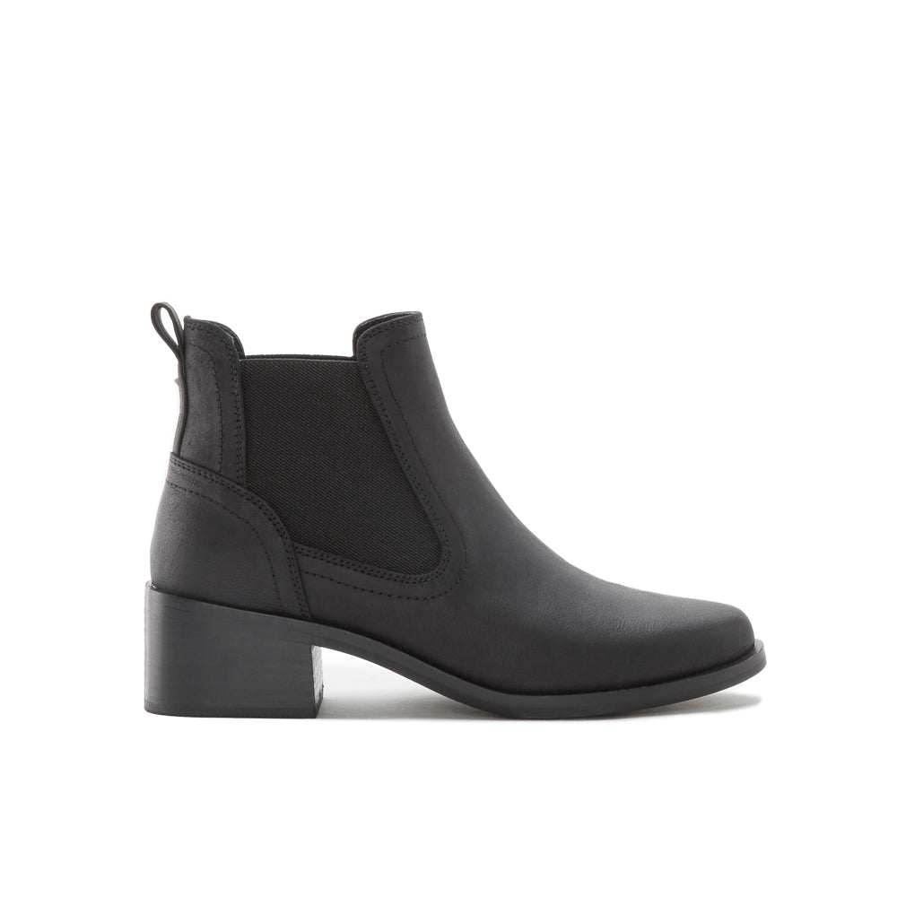 Yellow Shoes | Womens-Light Boots-Casual-Low Shaft & Med Heel | PERKINS CHELSEA | 