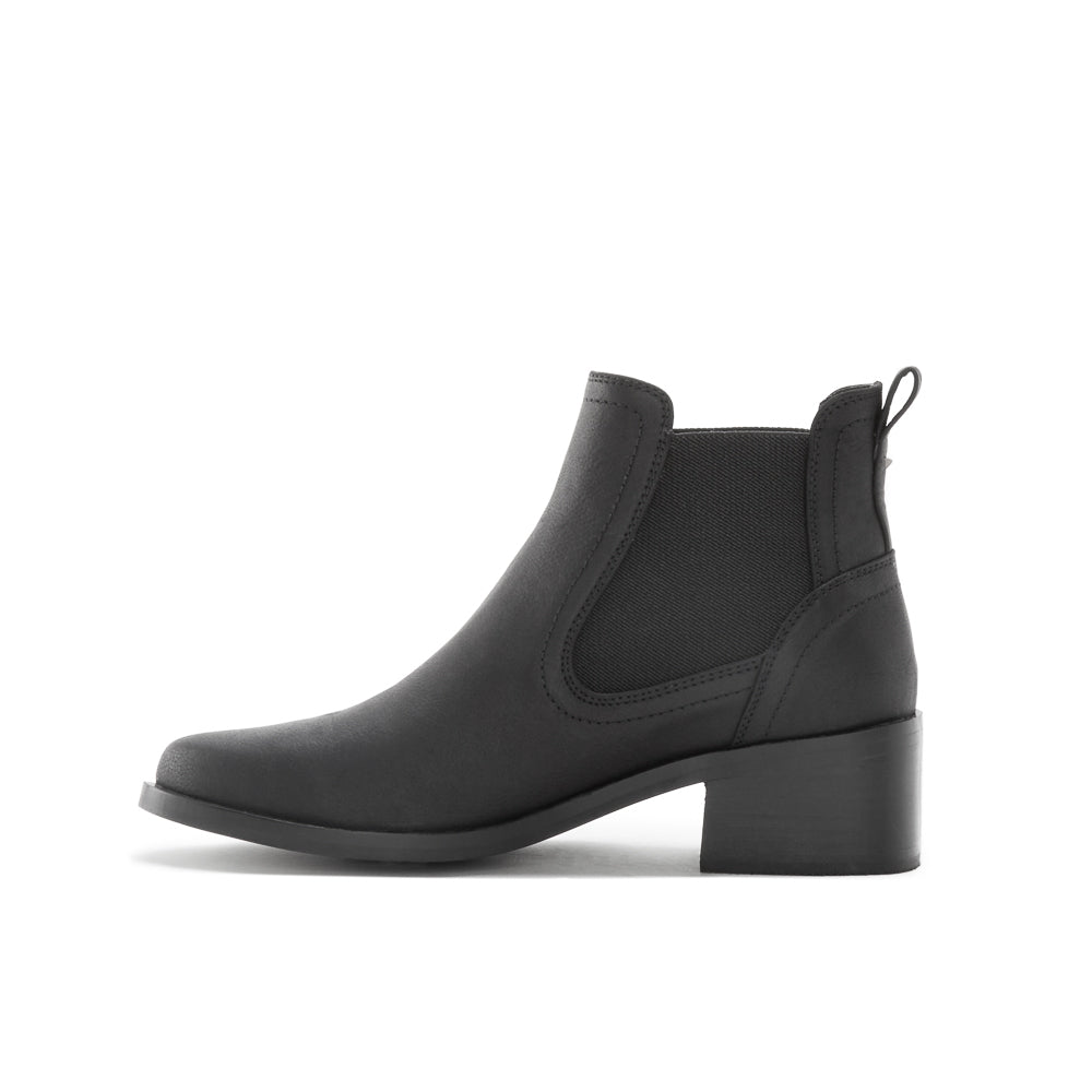 Yellow Shoes | Womens-Light Boots-Casual-Low Shaft & Med Heel | PERKINS CHELSEA | 