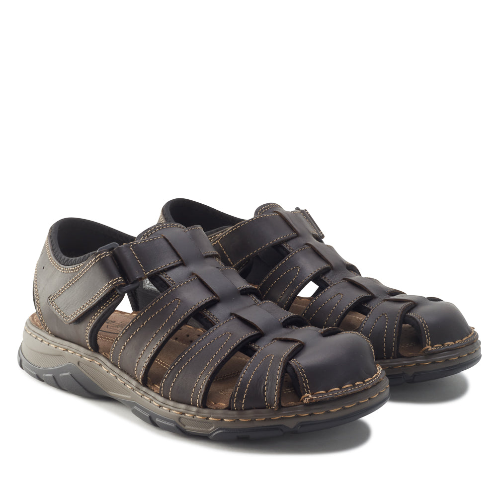 Yellow Shoes | Mens-Sandals-Casual-Fisherman | KIMIKO | 