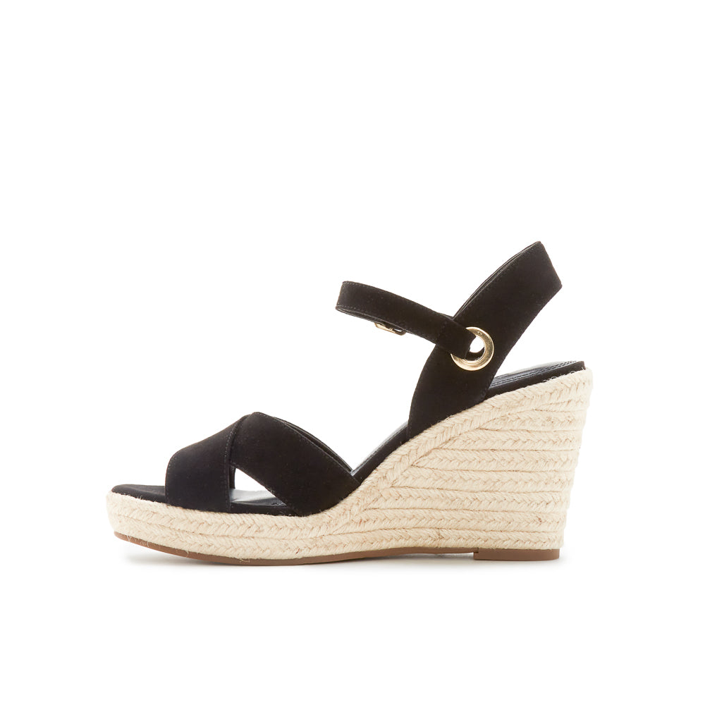Yellow Shoes | Womens-Sandals-Dress-Med Wedge/Ankle strap | BARCELONE | 