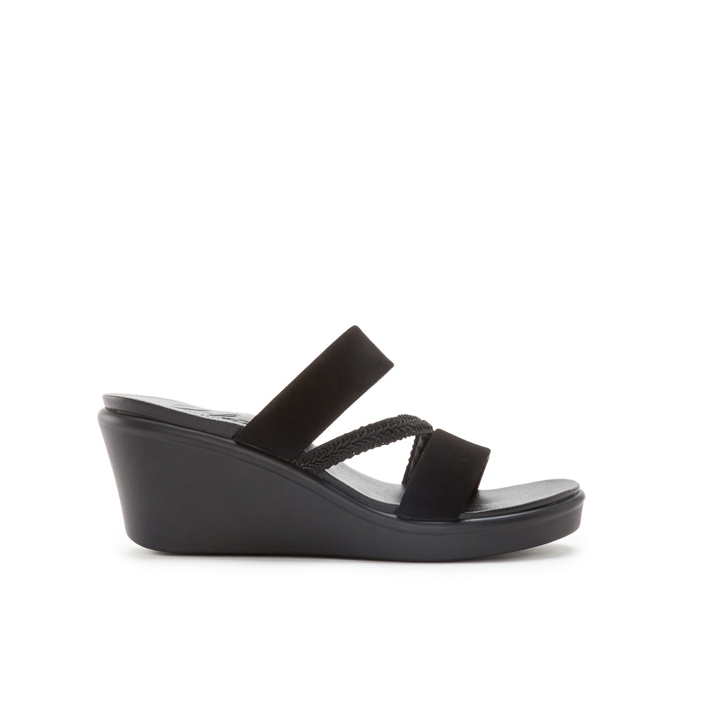 Yellow Shoes | Womens-Sandals-Beach-Med wedge/Slide | NICE | 