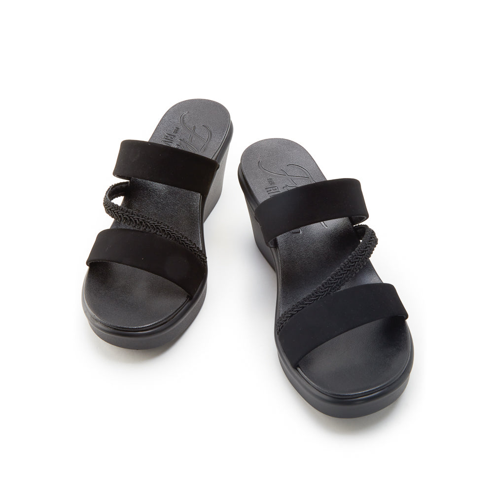 Yellow Shoes | Womens-Sandals-Beach-Med wedge/Slide | NICE | 
