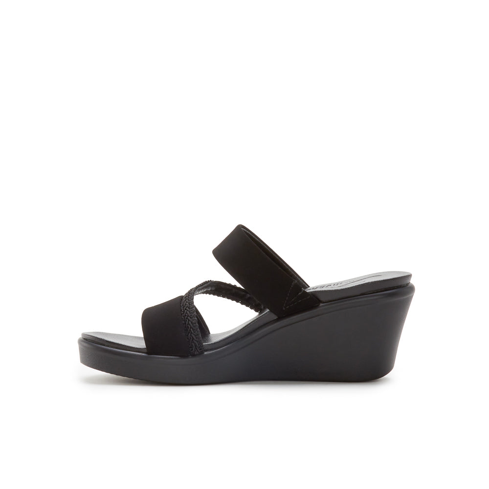 Yellow Shoes | Womens-Sandals-Beach-Med wedge/Slide | NICE | 