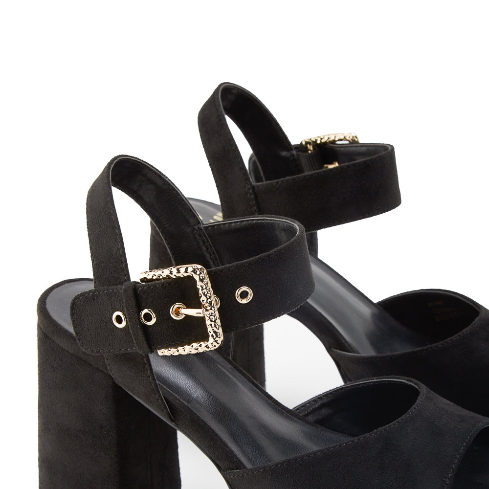 Yellow Shoes | Womens-Sandals-Dress-Low Platform/Ankle strap | MIAMI | 