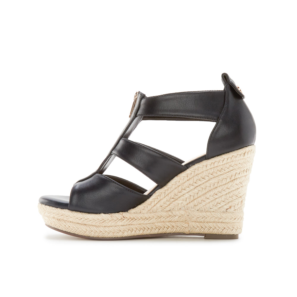 Yellow Shoes | Womens-Sandals-Dress-High Wedge/Ankle strap | KHEOPS | 
