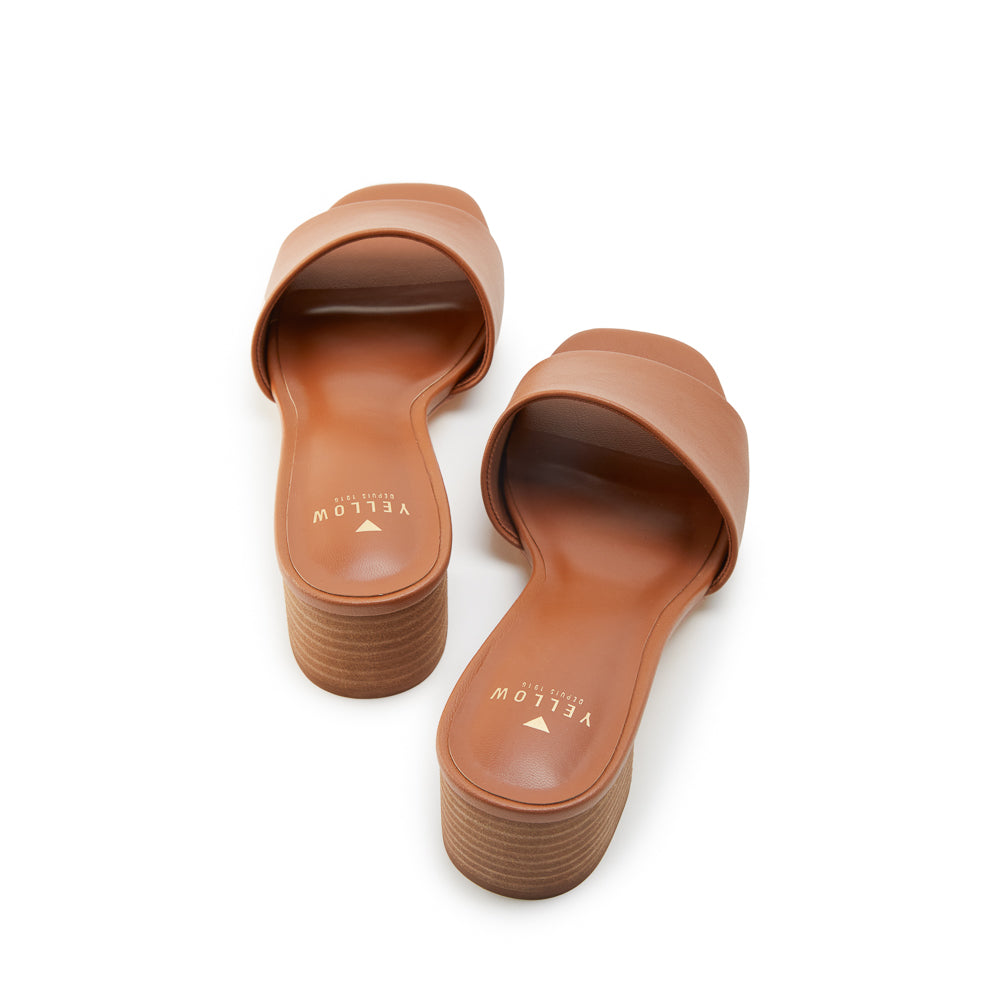 Yellow Shoes | Womens-Sandals-Dress-Low Heel/Slide | NORRA | 