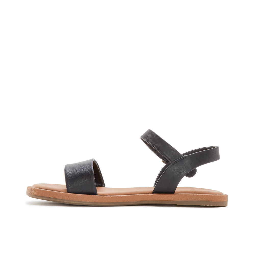 Yellow Shoes | Womens-Sandals-Casual-Flat/Ankle strap | LEONORE | 