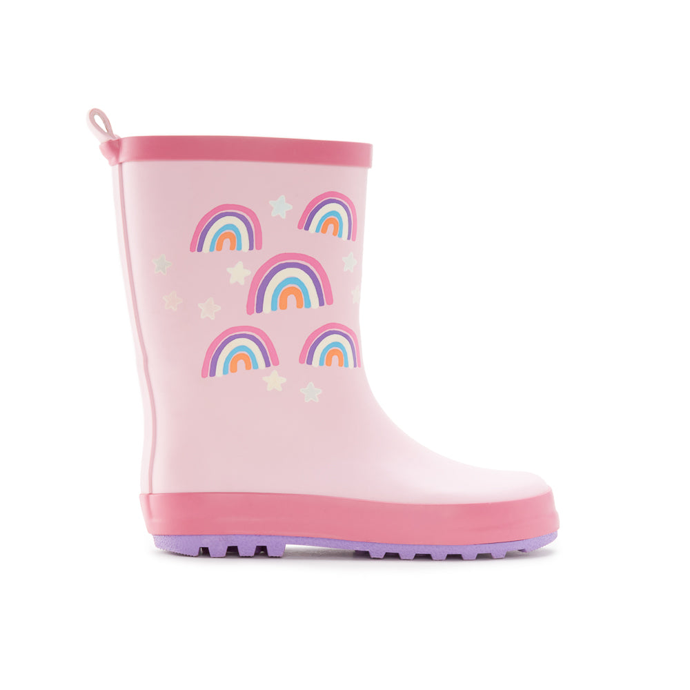 Yellow Shoes | Toddler-Girl-Rainwear-Rain Boot-Rain Boot | ARC-EN-CIEL | 