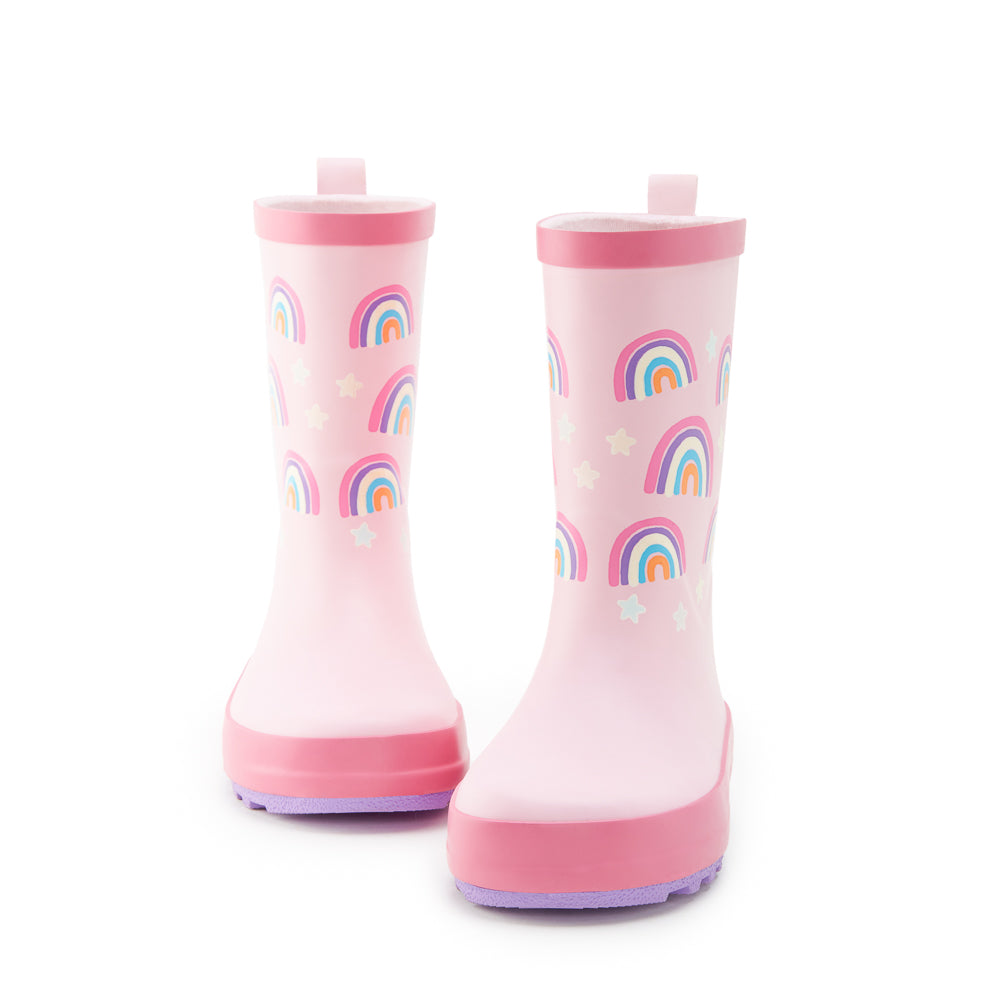 Yellow Shoes | Toddler-Girl-Rainwear-Rain Boot-Rain Boot | ARC-EN-CIEL | 