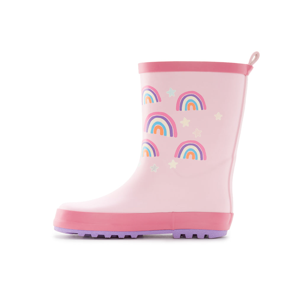 Yellow Shoes | Toddler-Girl-Rainwear-Rain Boot-Rain Boot | ARC-EN-CIEL | 