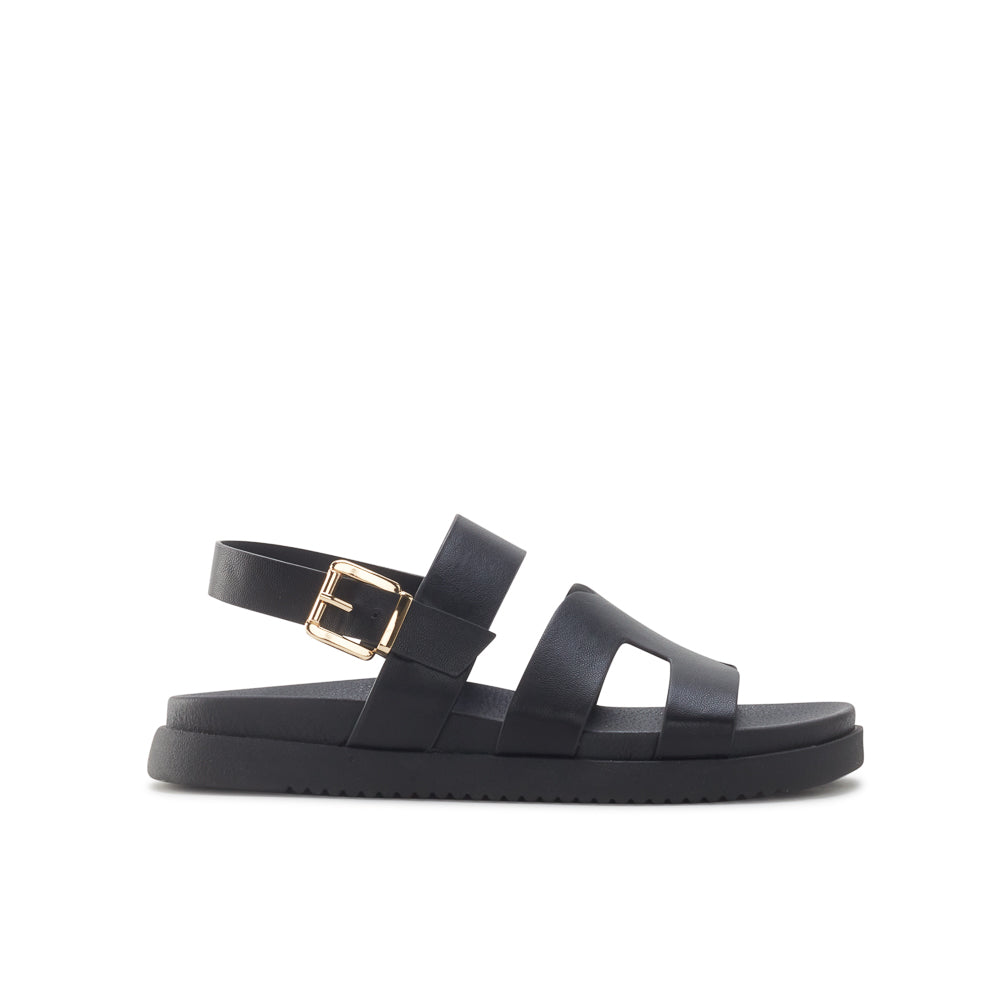 Yellow Shoes | Womens-Sandals-Casual-Flat/Ankle strap | LIBERTY | 