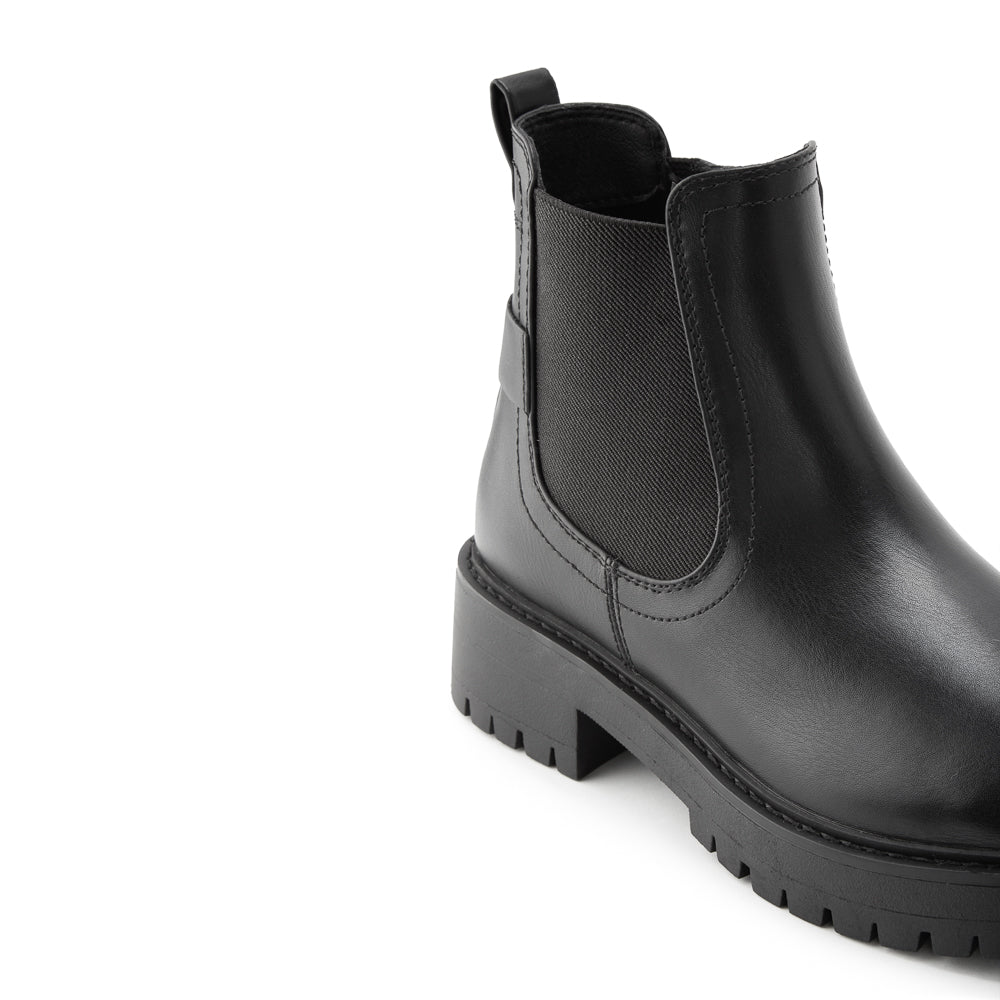 Yellow Shoes | Womens-Light Boots-Casual-Med Shaft & Low Heel | LODGING CHELSEA | 