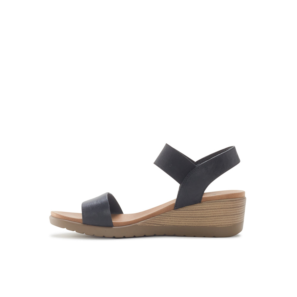 Yellow Shoes | Womens-Sandals-Comfort-Med Wedge/Ankle strap | TAMMY | 