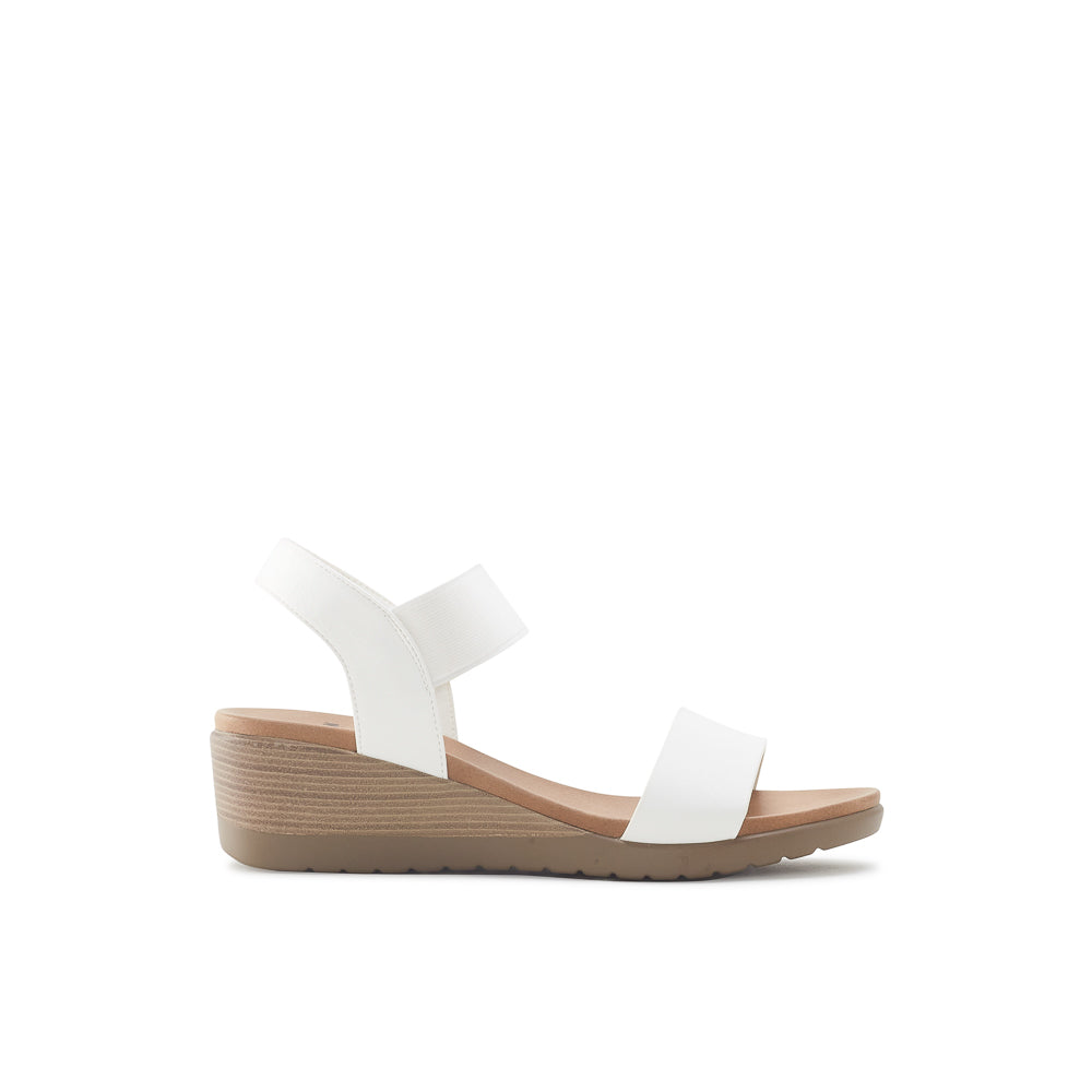 Yellow Shoes | Womens-Sandals-Comfort-Med Wedge/Ankle strap | TAMMY | 