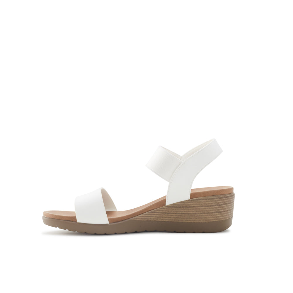 Yellow Shoes | Womens-Sandals-Comfort-Med Wedge/Ankle strap | TAMMY | 