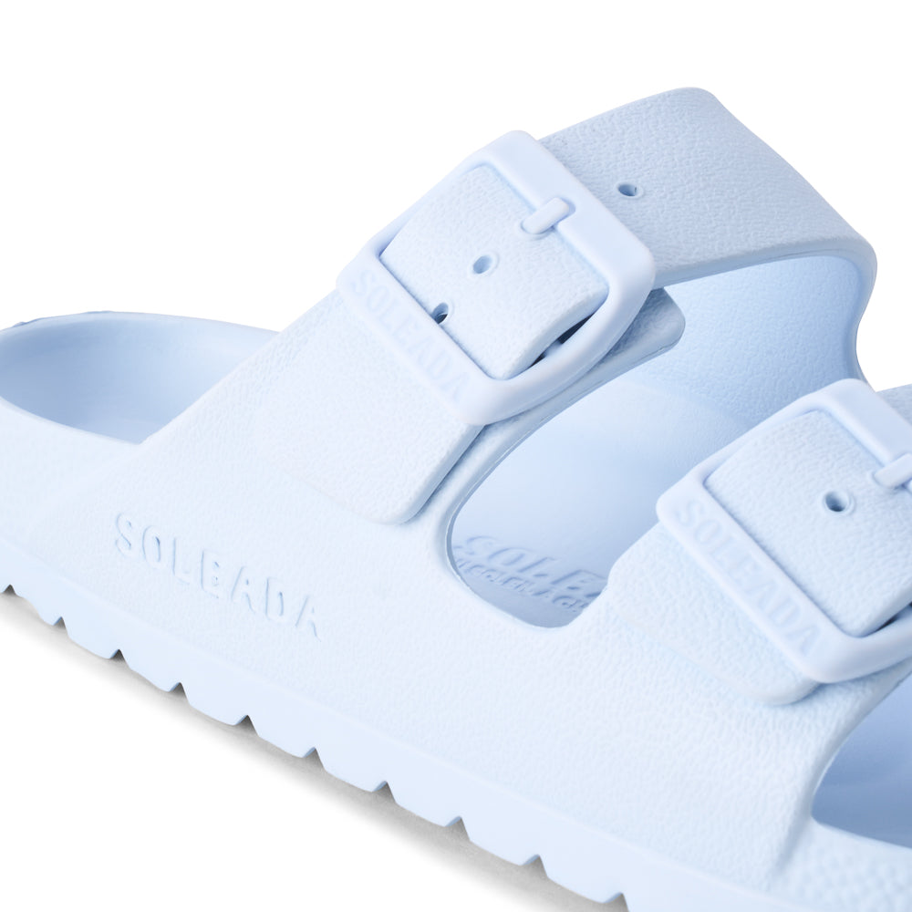 Yellow Shoes | Womens-Sandals-Beach-Flat/Slide | VENICE | 