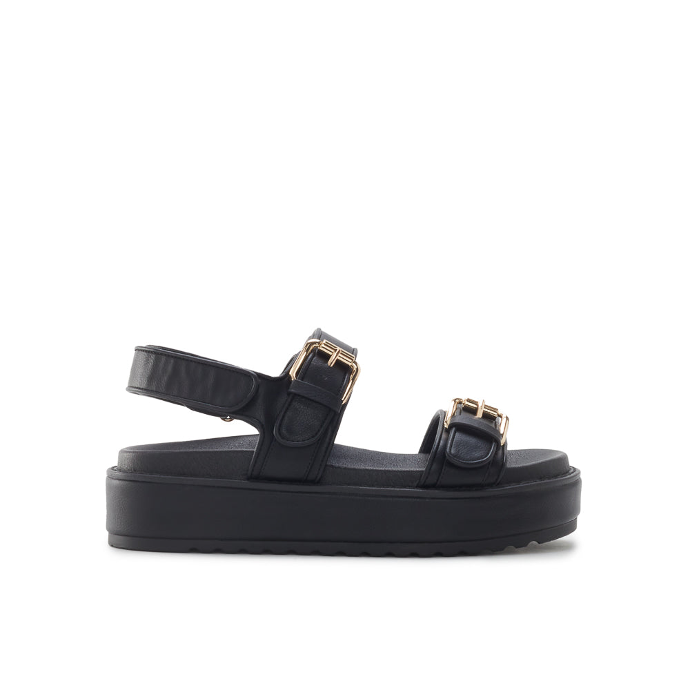 Yellow Shoes | Womens-Sandals-Casual-Flat/Ankle strap | DISTRICT II | 