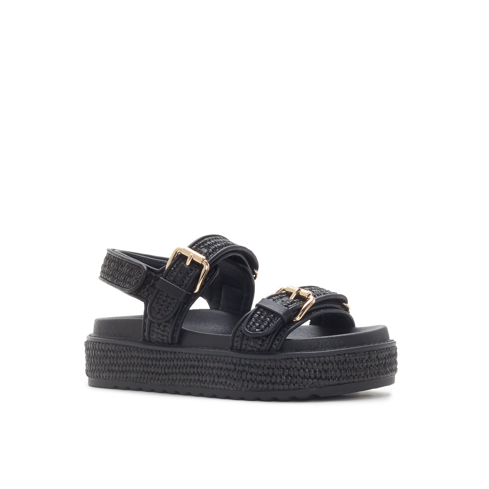 Yellow Shoes | Womens-Sandals-Casual-Flat/Ankle strap | DISTRICT | 