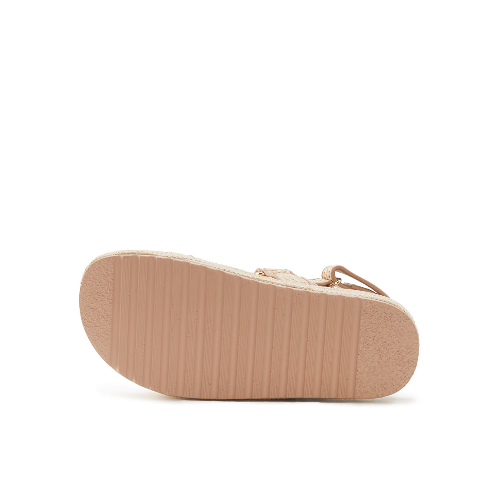 Yellow Shoes | Womens-Sandals-Casual-Flat/Ankle strap | DISTRICT | 