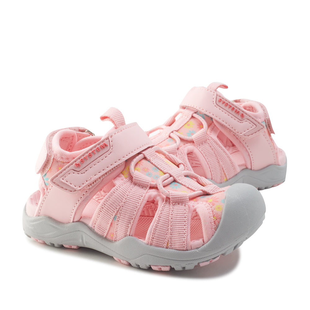 Yellow Shoes | Baby-Sandals-Girls-Sport | KAMOURASKA | 