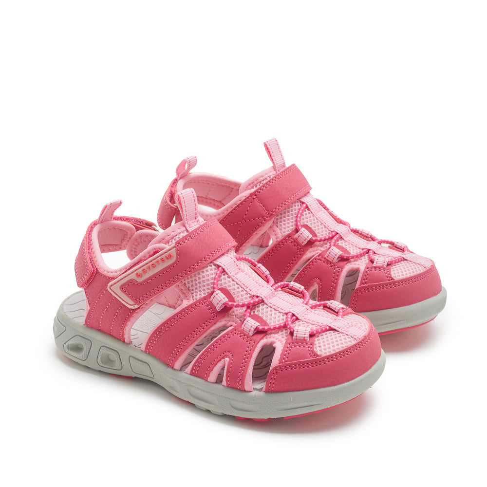 Yellow Shoes | Junior Kids Sandals | GASPESIE-F JR | 120801-68-GASPESIE_F_JR-02-GASPESIE-F JR-Junior Kids Sandals-YELLOW-Yellow Shoes