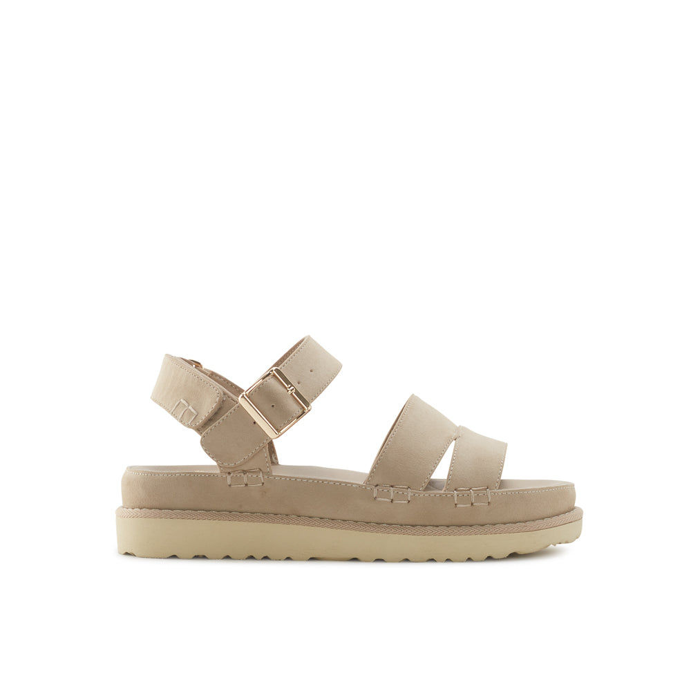 Yellow Shoes | Womens-Sandals-Casual-Flat/Ankle strap | WOODLAND | 