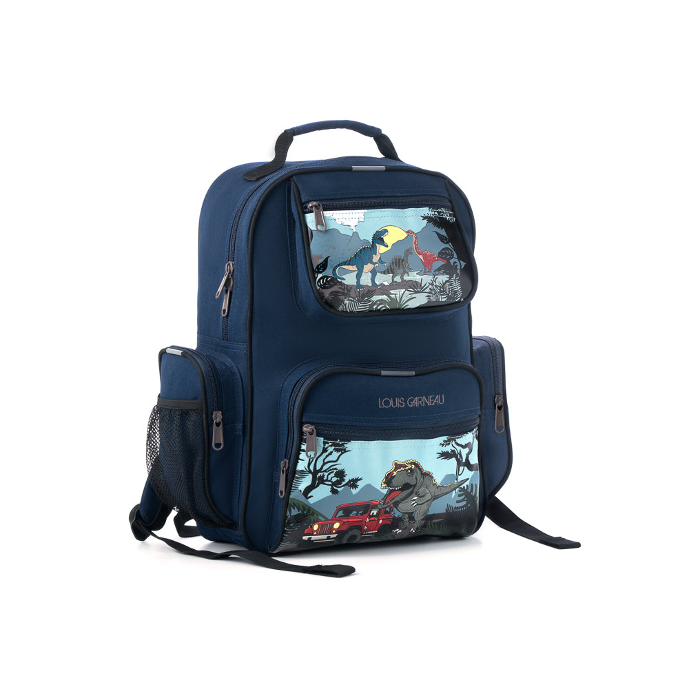 Yellow Shoes | Accessories-Boys-School Items-Backpack | LOUIS GARNEAU | SAC à DOS DINO | 