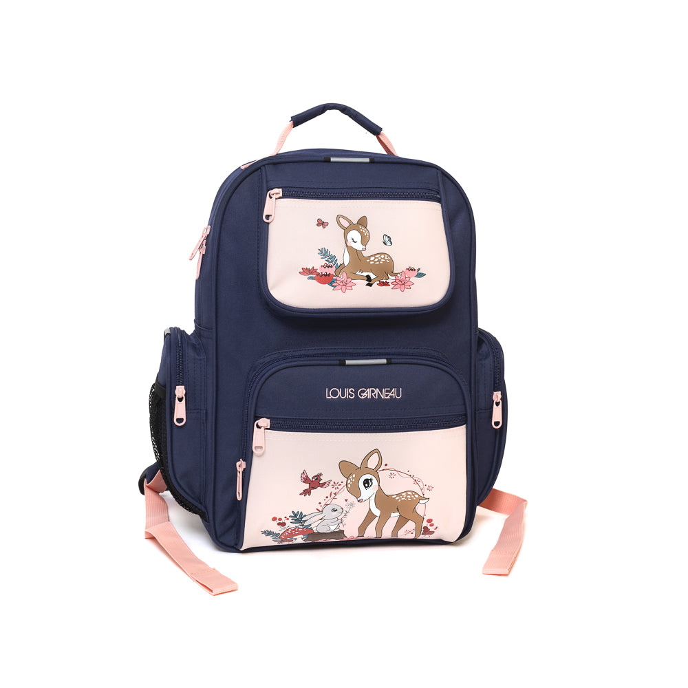 Yellow Shoes | Kids Backpacks | Accessories | LOUIS GARNEAU | SAC À DOS À 4 POCHETTES BAMBI | 120976-43