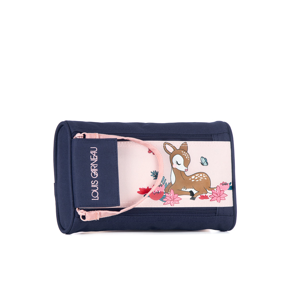 Yellow Shoes | Kids Pencil Cases | Accessories | LOUIS GARNEAU | BAMBI 2 ZIPPERS PENCIL CASE | 120978-43