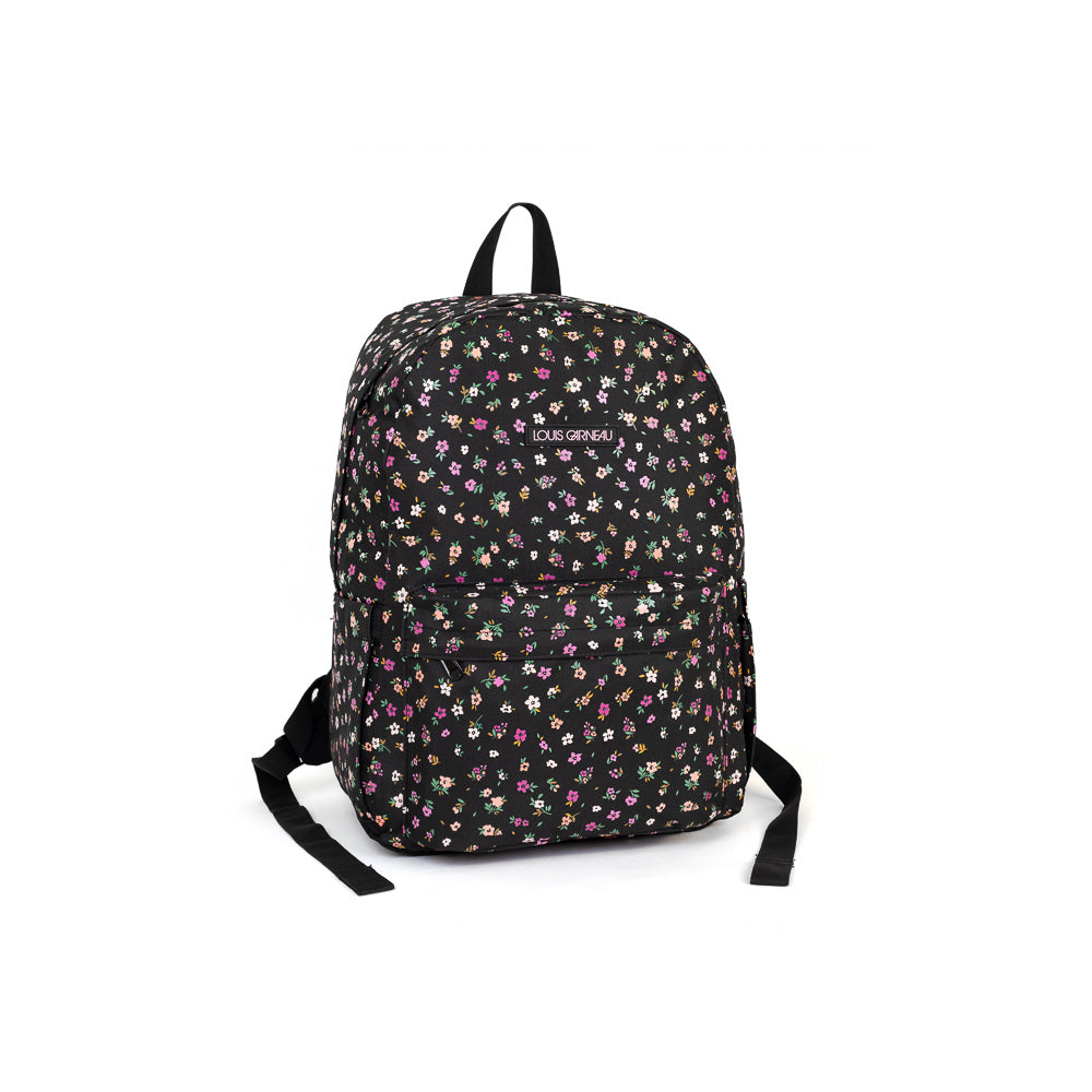 Yellow Shoes | Kids Backpacks | Accessories | LOUIS GARNEAU | FLEURS SAC à DOS à 2 POCHETTES | 120990-01