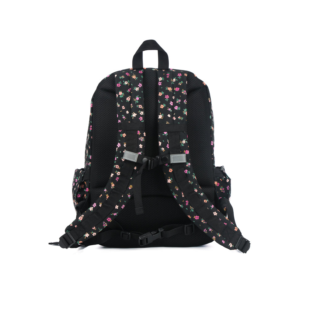 Yellow Shoes | Kids Backpacks | Accessories | LOUIS GARNEAU | FLEURS SAC à DOS à 2 POCHETTES | 120990-01