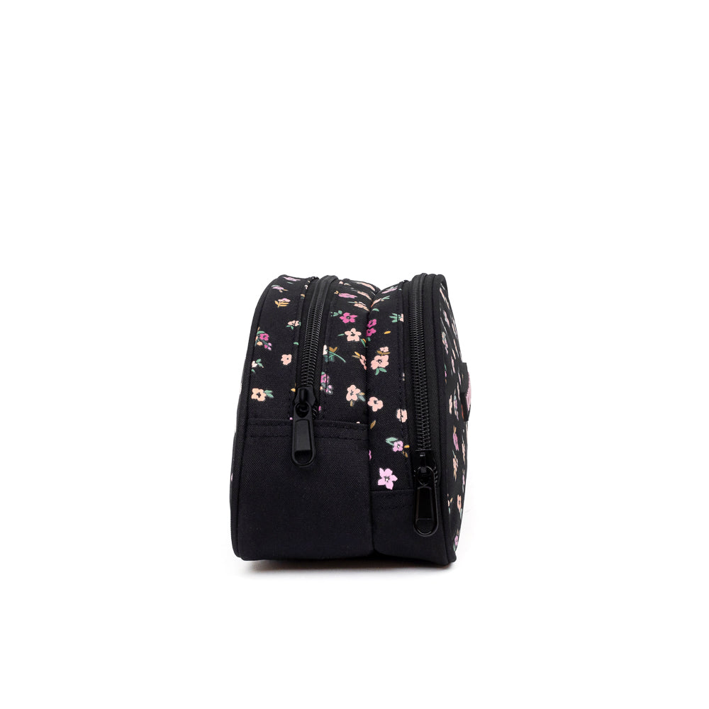 Yellow Shoes | Kids Pencil Cases | Accessories | LOUIS GARNEAU | FLOWER 2 ZIP COMPARTEMENT PENCIL CASE | 120991-01-FLOWER2ZIPCOMPARTEMENTPENCILCASE-02-LOUIS GARNEAU | FLOWER 2 ZIP COMPARTEMENT PENCIL CASE-Kids Pencil Cases | Accessories-Yellow Shoes-Yellow Shoes